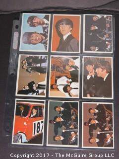 1964 Topps Beatles Black and White and Color Series Trading Cards 