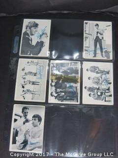 1964 Topps Beatles Black and White and Color Series Trading Cards 