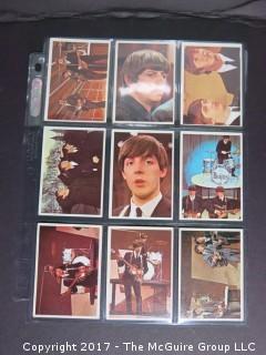 1964 Topps Beatles Black and White and Color Series Trading Cards 