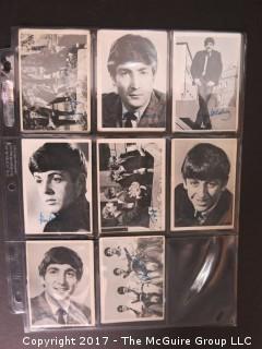 1964 Topps Beatles Black and White and Color Series Trading Cards 