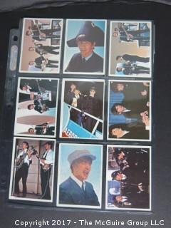 1964 Topps Beatles Black and White and Color Series Trading Cards 