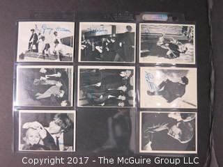 1964 Topps Beatles Black and White and Color Series Trading Cards 