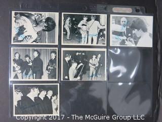 1964 Topps Beatles Black and White and Color Series Trading Cards 