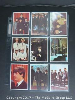 1964 Topps Beatles Black and White and Color Series Trading Cards 