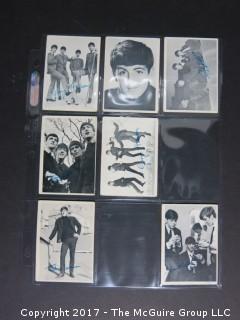 1964 Topps Beatles Black and White and Color Series Trading Cards 