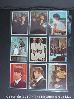 1964 Topps Beatles Black and White and Color Series Trading Cards 