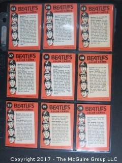 1964 Topps Beatles Black and White and Color Series Trading Cards 