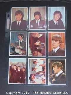 1964 Topps Beatles Black and White and Color Series Trading Cards 