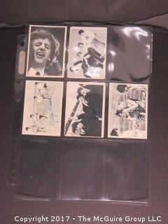 1964 Topps Beatles Black and White and Color Series Trading Cards 