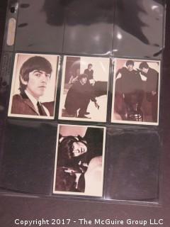 1964 Topps Beatles Black and White and Color Series Trading Cards 