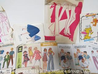 Collection of sewing patterns 