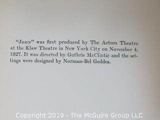 (8) Books of Plays Written by Philip Barry; best known for "The Philadelphia Story", adapted to the silver screen starring Katharine Hepburn, Cary Grant and Jimmy Stewart; all inscribed to his parents.  (52 photos) {Description altered Feb 21 @ 12:05pm ET} 