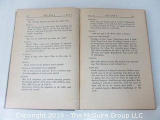 (8) Books of Plays Written by Philip Barry; best known for "The Philadelphia Story", adapted to the silver screen starring Katharine Hepburn, Cary Grant and Jimmy Stewart; all inscribed to his parents.  (52 photos) {Description altered Feb 21 @ 12:05pm ET} 