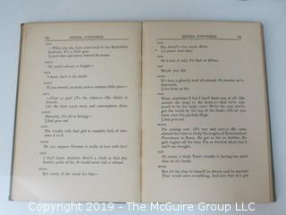 (8) Books of Plays Written by Philip Barry; best known for "The Philadelphia Story", adapted to the silver screen starring Katharine Hepburn, Cary Grant and Jimmy Stewart; all inscribed to his parents.  (52 photos) {Description altered Feb 21 @ 12:05pm ET} 