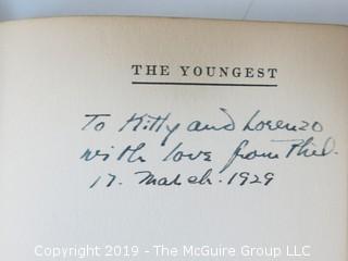 (8) Books of Plays Written by Philip Barry; best known for "The Philadelphia Story", adapted to the silver screen starring Katharine Hepburn, Cary Grant and Jimmy Stewart; all inscribed to his parents.  (52 photos) {Description altered Feb 21 @ 12:05pm ET} 