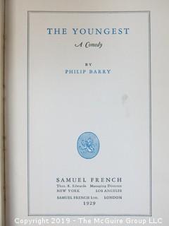 (8) Books of Plays Written by Philip Barry; best known for "The Philadelphia Story", adapted to the silver screen starring Katharine Hepburn, Cary Grant and Jimmy Stewart; all inscribed to his parents.  (52 photos) {Description altered Feb 21 @ 12:05pm ET} 