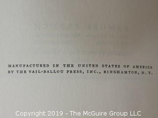 (8) Books of Plays Written by Philip Barry; best known for "The Philadelphia Story", adapted to the silver screen starring Katharine Hepburn, Cary Grant and Jimmy Stewart; all inscribed to his parents.  (52 photos) {Description altered Feb 21 @ 12:05pm ET} 