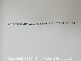 (8) Books of Plays Written by Philip Barry; best known for "The Philadelphia Story", adapted to the silver screen starring Katharine Hepburn, Cary Grant and Jimmy Stewart; all inscribed to his parents.  (52 photos) {Description altered Feb 21 @ 12:05pm ET} 