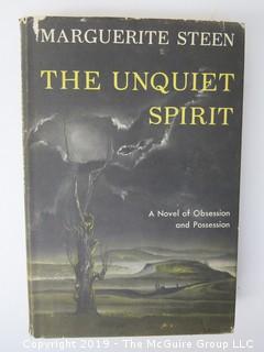 Book Title: "The Unquiet Spirit" by Marguerite Steen; pub by Doubleday; First Edition