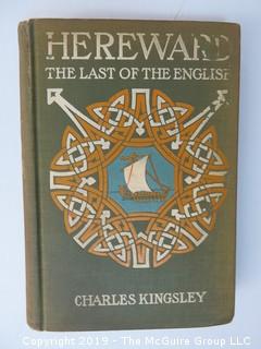 Book Title: "Hereward the Last of the English" by Charles Kingsley; pub by Crowell and Co. 