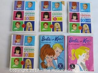 1962 Barbie and Ken doll case; dolls and full contents; by Mattel. {This Lot was updated on May 27th, with nearly 100 photos of all the contents}