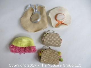 1962 Barbie and Ken doll case; dolls and full contents; by Mattel. {This Lot was updated on May 27th, with nearly 100 photos of all the contents}