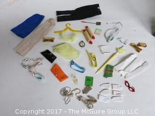 1962 Barbie and Ken doll case; dolls and full contents; by Mattel. {This Lot was updated on May 27th, with nearly 100 photos of all the contents}