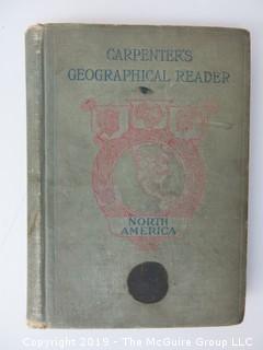 Book Title: "Carpenter's Geographical Reader (North America)" by Frank G. Carpenter; pub by American Book Co.; 1898