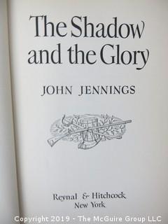 Book Title: "The Shadow and The Glory; by John Jennings; pub by Reynal and Hitchcock; 1943