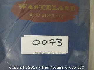 Book Title: "Wasteland" by Joe Sinclair; Harper and Brothers; 1946