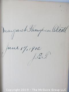 Book Title: "The White Bees" by Henry van Dyke; pub by Ch. Scribner's and Sons; 1909