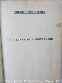 Book Title: " Nixie Bunny in Manners-Land" by Joseph Sindelar; 1912