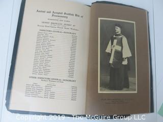 Ancient and Accepted Scottish Rite of Freemasonry (32); Valley of Tacoma, Orient of Washington; Tenth Semi Annual Reunion; 1908