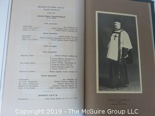 Ancient and Accepted Scottish Rite of Freemasonry (32); Valley of Tacoma, Orient of Washington; Tenth Semi Annual Reunion; 1908