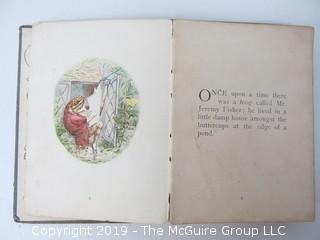 Book Title: "The Tale of Squirrel Nutkin" by Beatrix Potter; pub by F. Warner and Co.; Schlueter Printing Co. 