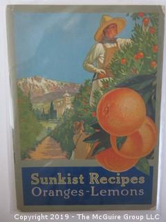 1916; Sunkist: Orange and Lemon Recipes