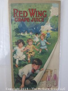 1915; Red Wing Grape Juice