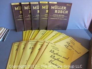 Collection of Sheet music.  See all the photos.