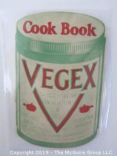 1922; Vegex Cook Book