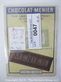 c 1925; Chocolate Menier