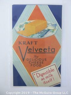 c 1930; Kraft Velveeta