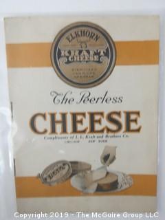 c 1900; Kraft Cheese