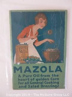 c 1920's; Mazola