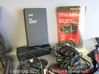 JVC VHS Movie Camera (complete with accessories and the case)