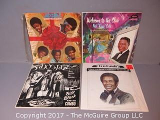 Collection of vintage vinyl records albums - approximately 20