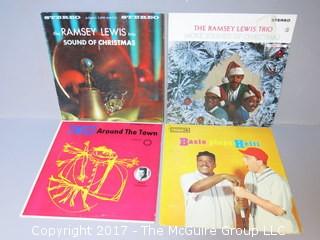 Collection of vintage vinyl records albums - approximately 20