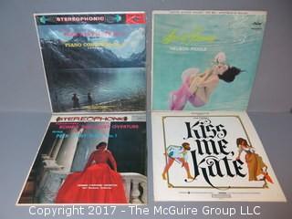 Collection of vintage vinyl records albums - approximately 20