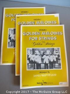 Collection of Sheet music.  See all the photos.