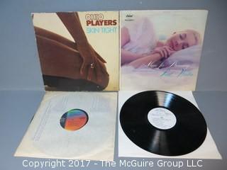 Collection of vintage vinyl records albums - approximately 20