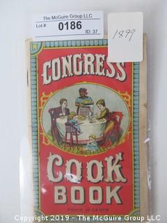 1899; Congress Cook Book